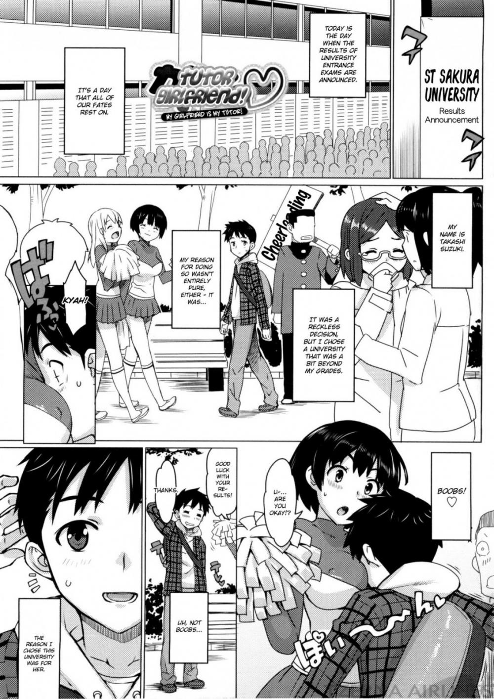 Hentai Manga Comic-Tutor Girlfriend♡-Chapter 1-1